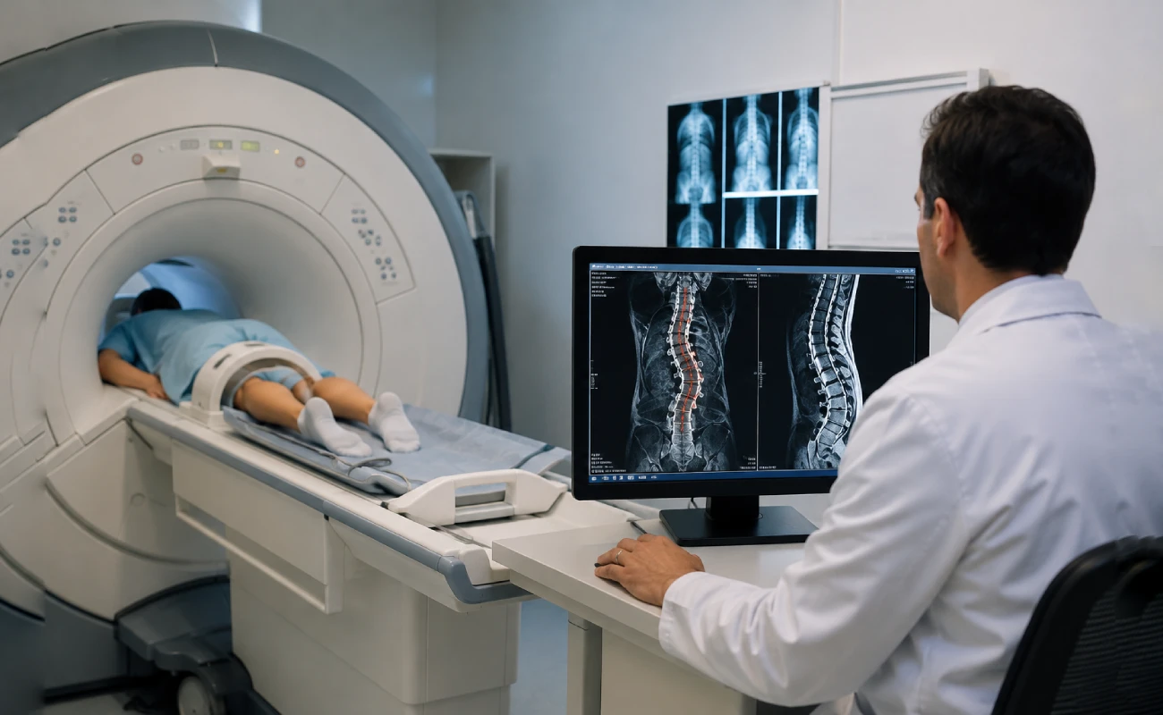 نکات کلیدی تشخیص اسکولیوز