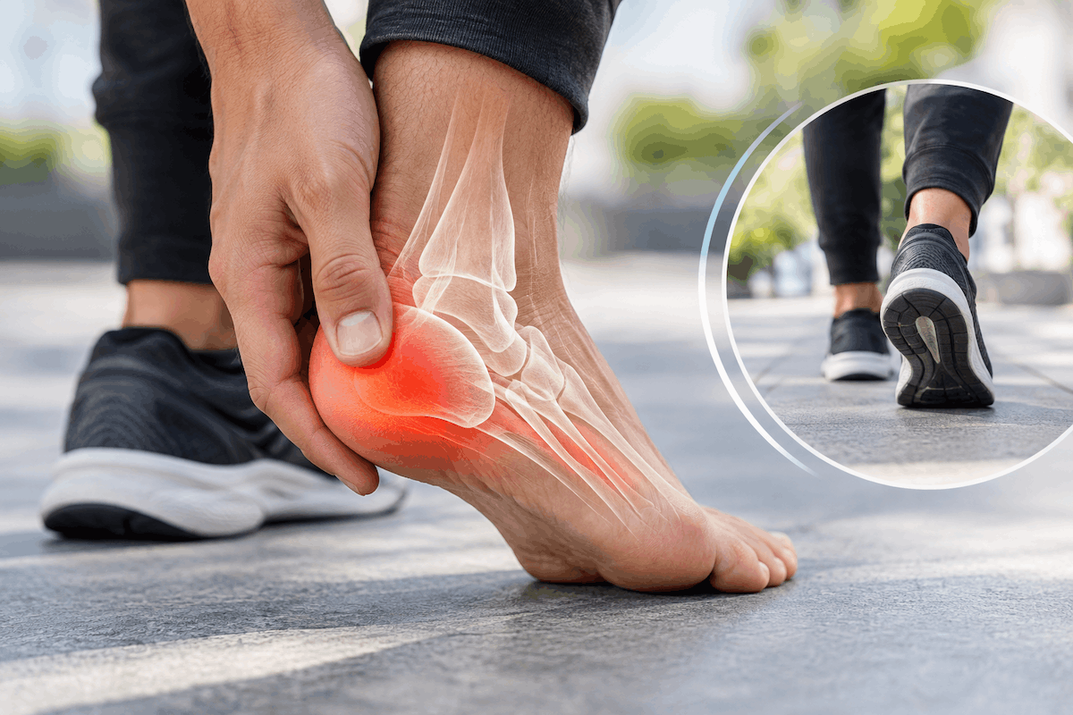 علت درد پاشنه پا هنگام راه رفتن چیست؟